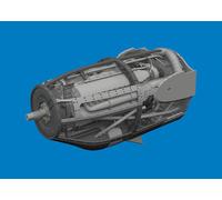 Accesorios Eduard 6481037 - 1:48 P-38F/G Motor Derecho PRINT TAMIYA - Nuevo