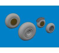 Accesorios Eduard 6481113 - Ruedas B-24D 1:48 HOBBY BOSS - Nuevo