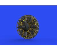Accesorios Eduard 648631 - 1:48 Motores B-17F 1/48 Para HKM - Nuevo