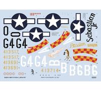 Accesorios Eduard D32011 - 1:32 P-51D-5 "357th FG" 1/32 Para TAMIYA/REVELL