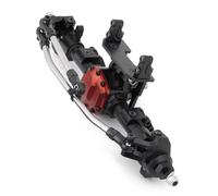 Accesorios Eje RC Para Axial Para SCX10 II 90046 1/10 Eje Recto Delantero Trasero Metal Completo Coche Trepador Control Remoto Modelo Camión Piezas Mejora(Front)