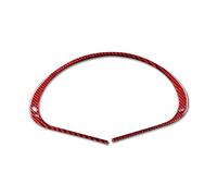 Accesorios El Interior Coche Para Mercedes Para Benz Clase C W203 2005-2007 Cubierta Tablero Fibra Carbono Embellecedor Pegatina Decoración Interior(Red A)