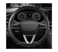 Accesorios El Interior Coche Protector Antideslizante 38cm Volante Coche Cuero Microfibra para Seat para Toledo para MII para Leon para Arosa para Exeo ST(3 O Shape)