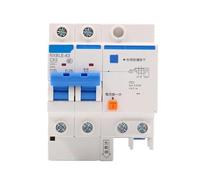 Accesorios electricos 2 Uds NXBLE-63 Disyuntor Operado Por Corriente Residual RCBO 6KA Tipo C 1P + N 30mA(25A)