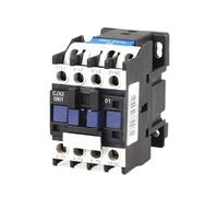 Accesorios electricos CJX2-0901 9A 3 Polos 3P + N NC Contactor De CA Para Carril DIN CA 24V 36V 110V 220V 380V 1 Uds(AC48V)