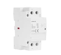 Accesorios electricos Contactor De CC, Bobina De 24V CC, Contactor Doméstico Automático, Tipo Carril Din, 1 Uds.(2P 63A 1NO1NC DC24V)