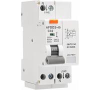 Accesorios electricos Unidad De Prevención De Incendios Del Dispositivo De Detección De Fallas De Arco AFDD2-40 AFCI Mediante Monitoreo De Arco AFDD+RCCB Tipo A 2P 40A 30mA(40A 30mA)