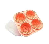 Accesorios en forma de flor de la máquina del hockey sobre hielo de la bandeja de hielo del silicón de 3D Rose