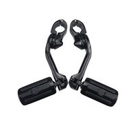 Accesorios Estriberas Reposapiés De Aluminio Motocicleta para 1 1/4" con Protección Motor para Road King Sportster 1200 Iron 883