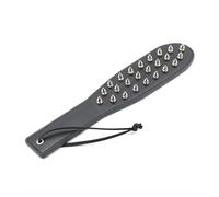 Accesorios exóticos de esclavitud de cuero negro con remaches metálicos para fetiches,BDSM,adultos,látigo sexual,juego sumiso,talla única,color negro