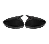 Accesorios externos Compatible Con VW Para Tiguan Para MK2 2017 2018 2019 2020 2021 2022 Cubierta Espejo Retrovisor Lateral Marcha Atrás Molduras Visión Trasera Accesorios Repuesto(Gloss Black)