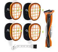 Accesorios Filtro para Philips Aspiradoras, Recambios para Philips Speedpro Max, con Cepillo de Rodillo, Cepillo Fino, para Philips Accesorios de Aspiradoras FC6812/6814/6822/6823/6827/6908