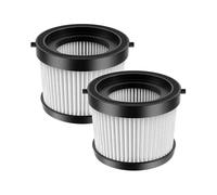 Accesorios For Aspiradoras M08K Filtro De Repuesto De 2 Piezas, Compatible Con Aspiradora De Mano Inalámbrica DEWALT, DCV501HB De 20 V, Con Junta Negra, Pieza DCV5011H