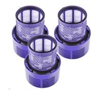 Accesorios For Aspiradoras Unidad De Filtro Grande Lavable, Compatible Con Aspiradora Inalámbrica Dyson V10 Cyclone Animal Absolute Total Clean(3pcs)