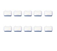 Accesorios for barcos simulados a control remoto, cubierta de escotilla hermética, tapa de sellado for cabina de agua, altura de 7/8/9mm, piezas de resina for modelo de barco DIY, 10 Uds.(NO.2)