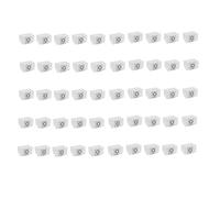 Accesorios for Bolsas De Polvo, Compatibles Con Ecovacs Deebot X1 OMNI / T10 OMNI / T20 OMNI, Bolsa De Basura, Bolsa De Aspiradora, Piezas De Robot Aspirador, Reemplazo(50pcs)