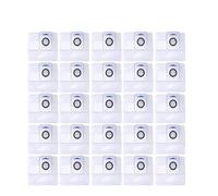 Accesorios for Bolsas De Polvo, Cubo De Basura, Piezas De Robot Aspirador, Compatible con Ecovacs, Compatible con Deebot, X1 Omni / T10(25pcs)