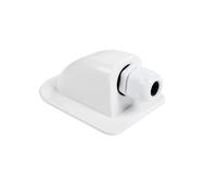 Accesorios for Caravana, Caja de Conexiones Solar for Coche, Entrada Cable Techo, for Autocaravana, Accesorios for caravanas RV,Ahorro de Espacio Compacto(Single Hole White)