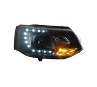 Accesorios for coche Compatible con VW T5 Multivan Faros delanteros 2010-2016 Faros delanteros DRL Lente de doble haz Bi-Xenón(8000K WHITE BLUE_55W)