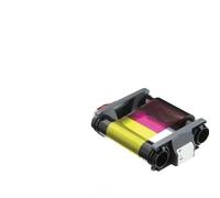 Accesorios For Compatible con Badgy CBGR0100C Cinta for Impresora de Tarjetas de identificación Cinta de Color YMCKO 100 Impresiones for Compatible con Evolis for Compatible con Badgy100 200