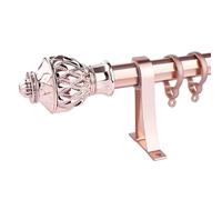 Accesorios For Cortinas De Varilla Romana De Una Sola Varilla, Barra De Cortina Engrosada De Aleación De Aluminio, Riel De Cortina De Montaje Superior Y Lateral.(100cm)