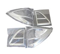 Accesorios for faros traseros en negro mate, compatible con Mazda BT-50 (2012-2018, 2019 y 2020), diseño de coche Ycsunz(CHROME)