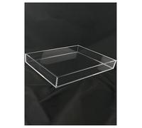 Accesorios for Fotos, Vitrina de acrílico, Tanque de Agua Transparente, Bandeja for fotografía acuática, Accesorios for fotografía de Productos (Altura: 5/10 cm)(30x30x5cm/11.8x11.8x1.96in)