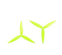 Accesorios For Gemfan 2 Pares 5 Colores 7040 7,0x4,0 FPV PC 3 hélice Prop Blade CW CCW Eje a través de la máquina Motor más Especial 2407 Reparación y Accesorios (Color : Yellow 2pair)