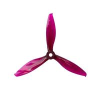 Accesorios For Gemfan 2 Pares 6 Colores 5149 5,1x4,9 FPV PC 3 hélices CW CCW Eje Especial for máquina de Cruce de Tres Cuchillas de Alta Velocidad Reparación y Accesorios (Color : Purple2pair)