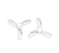 Accesorios For Gemfan 4 Pares 8 Uds 1mm 3 aspas 1219 1,2x1,9x3 31mm Motor sin escobillas de Copa Hueca CCW/CW hélice RC Drone Piezas de avión Reparación y Accesorios (Color : Transparent)