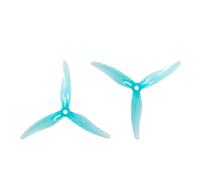 Accesorios For Gemfan 4 Pares for Hurricane 51477 5.1X4.77X3 hélice de PC de 3 aspas for RC FPV Racing Freestyle 5 Pulgadas Drones Piezas de Repuesto DIY Reparación y Accesorios (Color : 4Pairs Blue