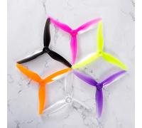 Accesorios For Gemfan 8 uds/4 Pares 51433 5 Pulgadas 3 aspas/hélices de Tres aspas CW CCW Motor sin escobillas hélice FPV for Dron de Carreras con visión en Primera Persona Reparación y Accesorios (C