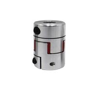 Accesorios for impresora 3D, 4 unidades/lote, acoplador de araña de mandíbula de 5mm x 6,35mm, acoplamiento de eje de 5mm a 6mm D20mm L25mm3/ 4/5/6/6, 35/8/10mm(8X10)
