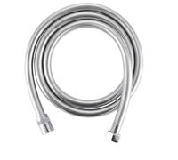 Accesorios for manguera de ducha, tubo goma 1,2/1,5 M, pulverizador bidé repuesto, ABS, Flexible, mano, no para Duchas de Baño(Polished Chrome,120cm)