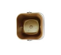 Accesorios For Máquina De Pan For El Hogar, Barril De Pan Y Revestimiento Antiadherente De Calidad Alimentaria, Barril De Revestimiento For Máquina De Pan + Cuchillo De Mezcla(185x145x175x32 gold)