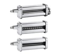Accesorios for máquina de pasta compatibles con batidora de pie KitchenAid, rodillo for pasta, cortador de espaguetis y cortador de fettuccine.