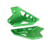 Accesorios for motocicleta, reposapiés trasero, juego de placas de protección for el talón, compatible con Z900 Z 900 2018 2019 2020 2021 2022 2023 2024