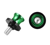 Accesorios for motocicletas, basculante, carretes, deslizador, soporte, tornillos M8, compatibles con GSX-R GSXR 600 750 1000 K1 K2 K3 K4 K5 K6 K7 K8 K9 K11(8mm Green)