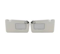 Accesorios for parasol de coche Compatible con Renault Koleos 2009-2016. Parasol delantero con espejo de maquillaje y luz.(Left and Right)