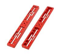 Accesorios for riel guía for telescopio astronómico con Escala de Cola Milano Calibre 100/220/320/440 mm Piezas para telescopio astronómico(320mm Red)