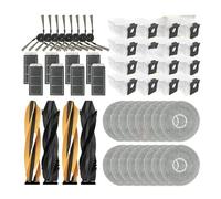 Accesorios for Robot Aspirador, Compatibles Con Dreame L40S Pro Ultra/X50Ultra/ X50 Master/L50ProUltra/MOVA V50Ultra, Reemplazo De Filtro De Bolsa De Tela for Fregona(Set 15)