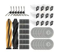 Accesorios for Robot Aspirador, Compatibles Con Dreame L40S Pro Ultra/X50Ultra/ X50 Master/L50ProUltra/MOVA V50Ultra, Reemplazo De Filtro De Bolsa De Tela for Fregona(Set 14)