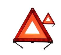 Accesorios for señal de parada plegable, trípode reflectante triangular for coche, pegatina reflectante de advertencia de avería de emergencia, peligro de seguridad, 1 ud.