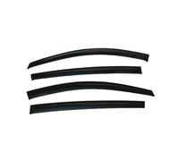 Accesorios for Ventanas Laterales Compatible con Nissan Tiida Hatchback 2005, 2006, 2007, 2008, 2009 y 2010. Visera for Puerta, Deflector de Lluvia y Sol, Estilo de Coche.