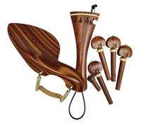 Accesorios for viola de palisandro Clavijas Cordal Pasador Barbada con abrazadera Afinador de tripa