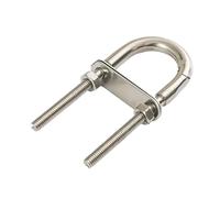 Accesorios for yates con perno en U marino, herrajes de acero inoxidable for barcos, almohadillas de tornillo for perno en U, tornillo con tuerca, proa, popa, cuerda de ojo, aparejo para fontanería, r