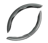 Accesorios Funda Volante Funda Universal de Fibra Carbono para Volante Coche Funda Antideslizante para Tarjeta Protectora para manija