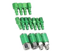 Accesorios Generales Para Mangueras De Aire Conectores Rápidos Aluminio Juego Enchufes Y Acopladores Generales Juego Accesorios Presión Conectores Resistentes A La Corrosión