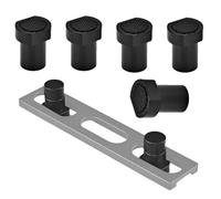 Accesorios genéricos para agujeros de banco de trabajo - Herramientas de carpintería de aluminio | 5 unids - Sujetadores de mesa MFT de rápido - para fabricación de muebles de molienda aserrado lijado