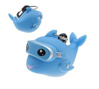 Accesorios genéricos para Reguladores de Buceo | Cubierta de extremo de tubo respiratorio | Colgante Delfín de dibujos animados a prueba de polvo con clip fosforescente para hombres playa cuenca